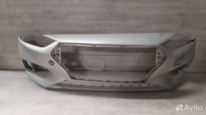 Бампер передний передний Hyundai Solaris 2 С 2017