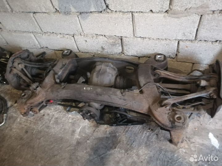 Задняя подвеска mercedes w203