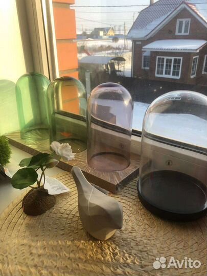 Клош колба стеклянная икеа