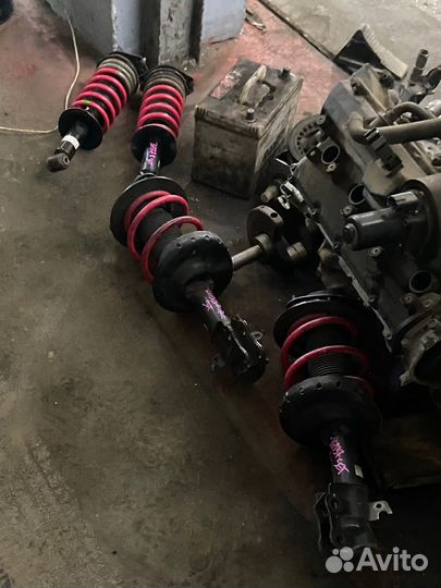 Стойки на пружинах sti