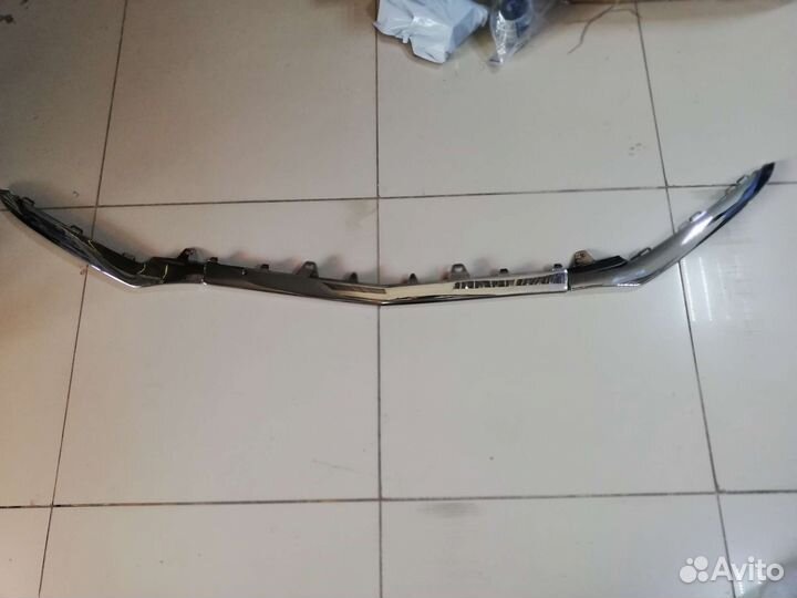 Хром (никель) на бампер Мерседес 212