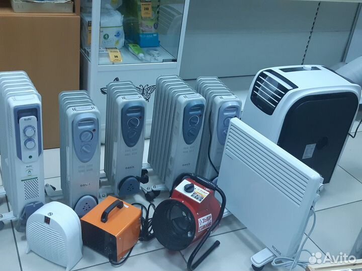 Масляные обогреватели, тепловентиляторы Б-7 Новые