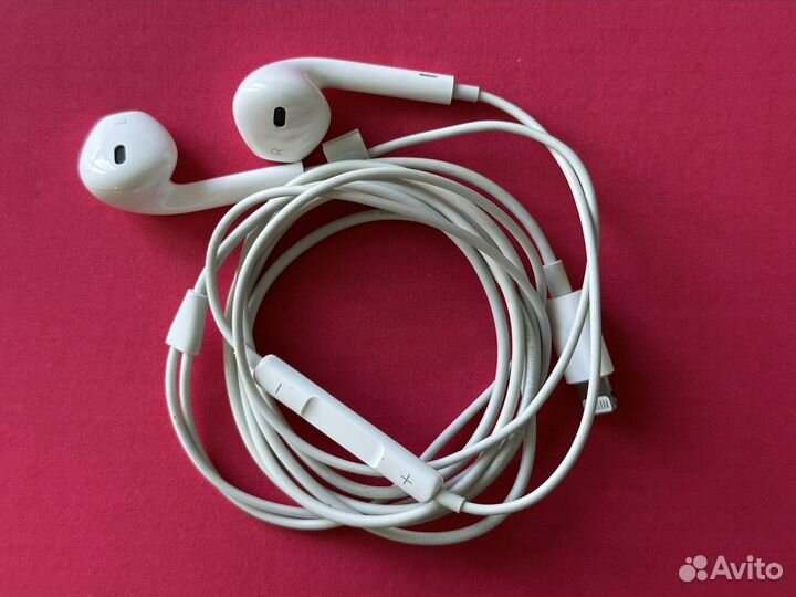 Наушники apple lightning