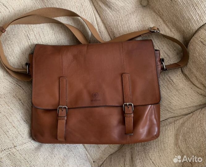 Strеllsоn мужской портфель из Натур.кожи