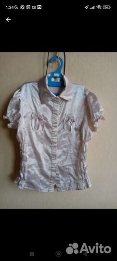 Блузка школьная