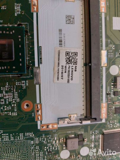 Материнская плата lenovo s145-15ast A9 на запчасти