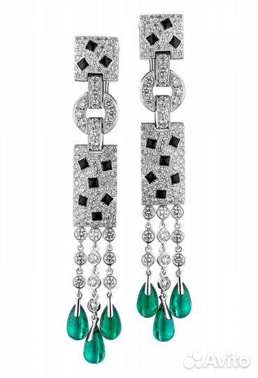 Серьги Cartier High Jewelry The iconic Panthère N8