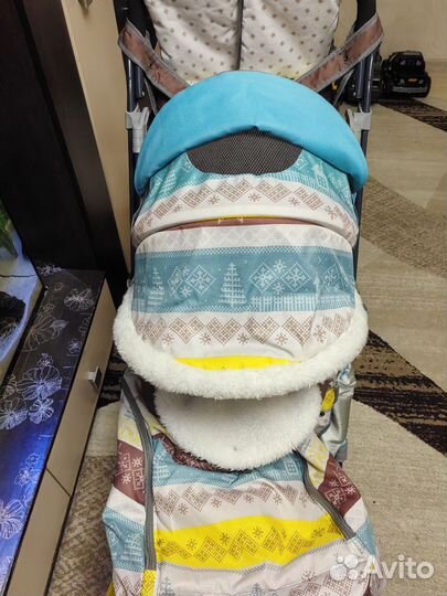 Санки коляска ника 7-3