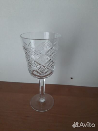 Хрустальные рюмки на ножке СССР (4шт)