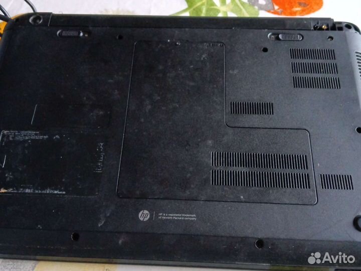 Ноутбук hp на запчасти или под восстановление