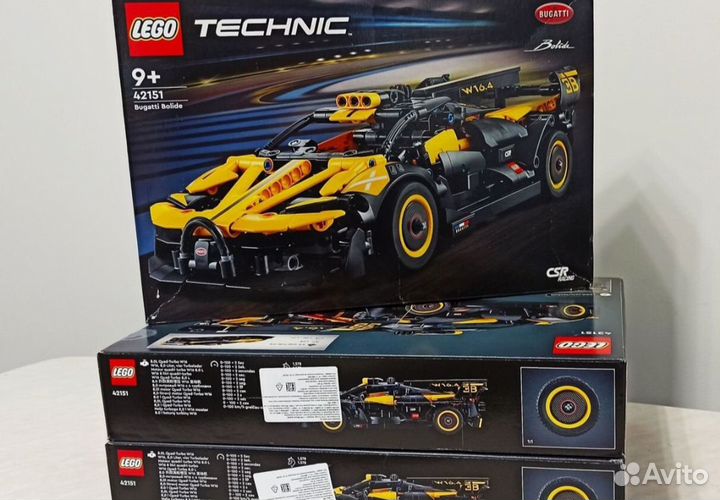 Kонcтруктop lеgo Теchnic Бoлид Бугaтти