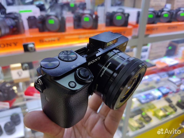 Sony A6000 kit 16-50mm пробег 50.849 кадров Рст