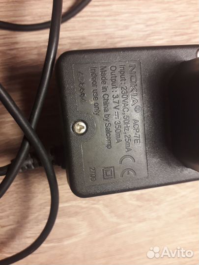 Оригинальные зарядки от nokia