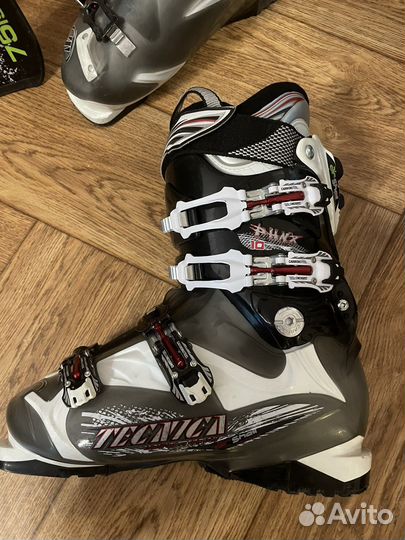 Горные лыжи с ботинками