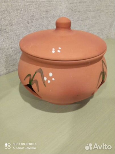 Горшок для хранения чеснока