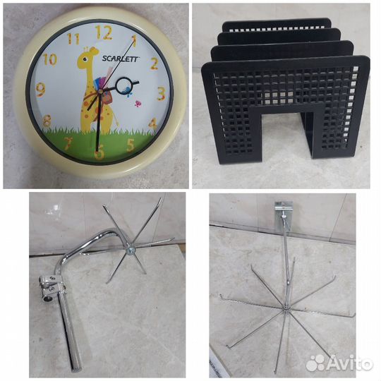 Часы настенные жираф Scarlett