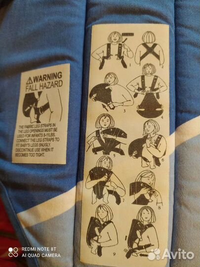 Рюкзак-кенгуру для переноски детей BabyBjorn mini