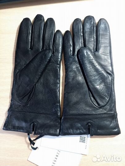 Перчатки женские eleganzza IS01442 black р.7,5