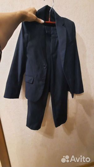 Школьная форма синяя для мальчика 122
