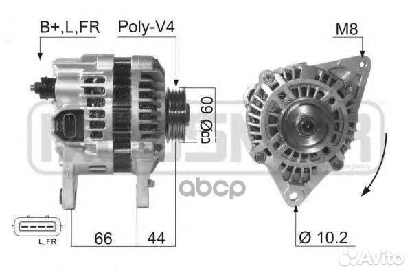 Генератор 14V 85A 210624 Era