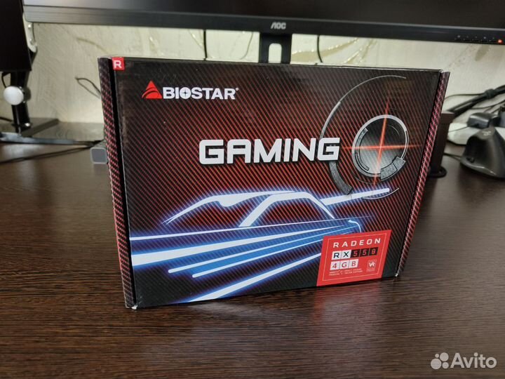 AMD Radeon RX 550 4gb biostar