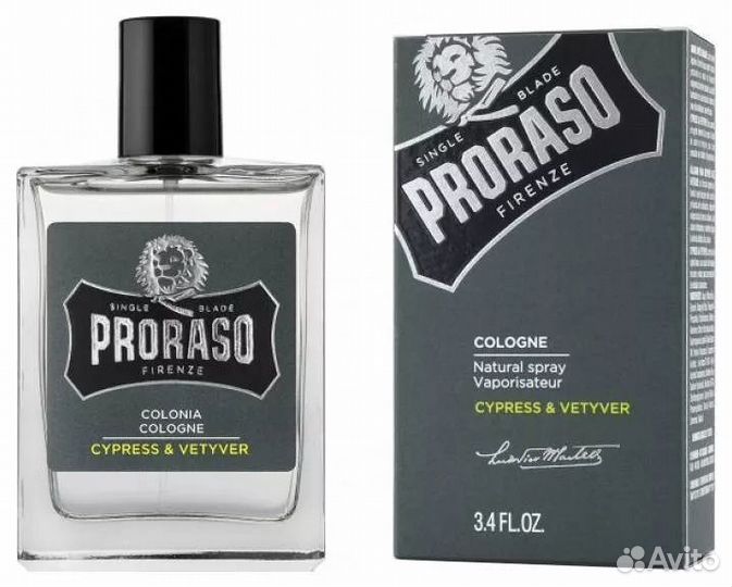 Духи одеколон Proraso Cypress & Vetyver 100 мл
