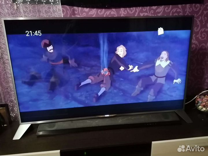 Телевизор philips ультратонкий 4K UHD TV на базе а