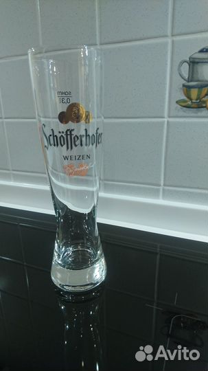 Пивные бокалы Sint Gummarus и Schofferhofer