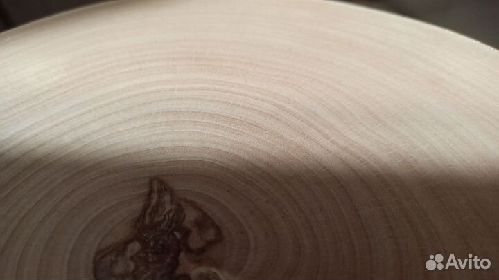 Поднос. Спил березы. Разделочная доска