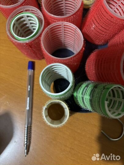 Бигуди липучки в косметичке