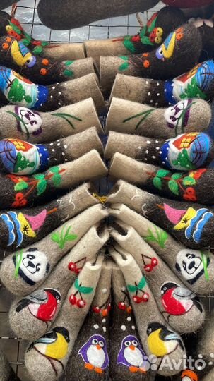 Детские валеночки самокатки