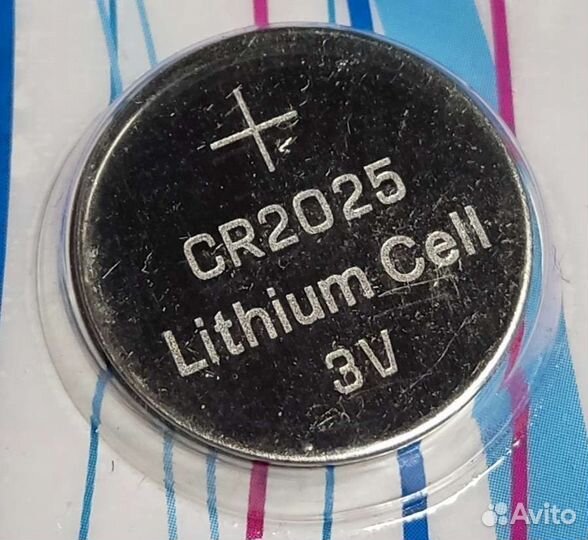 Литиевые батарейки CR 2016; 2025; 2032