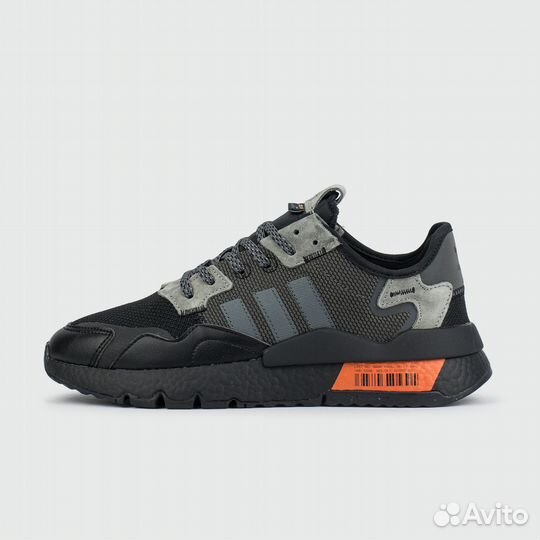 Мужские Adidas Nite Jogger Black / Grey