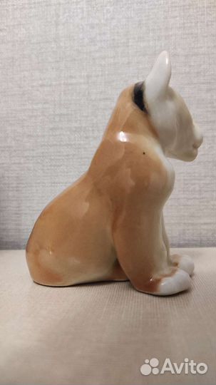 Фарфоровую статуэтка Львёнок лфз