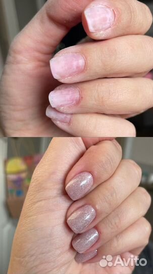 Аппаратный маникюр, покрытие гель-лак