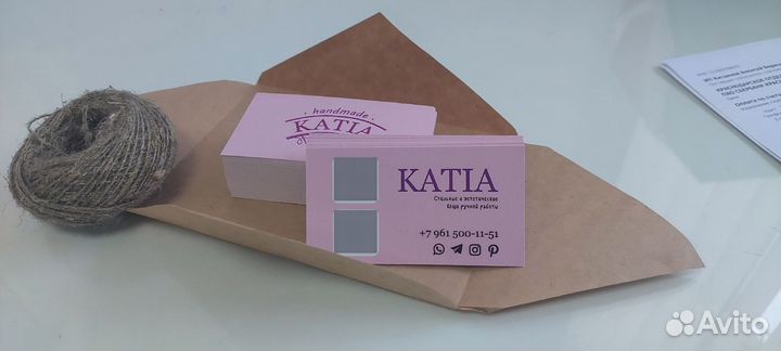 Изготовление визиток за 2 дня. Дарим набор макета