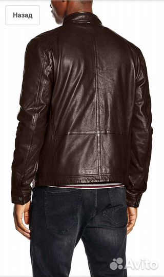 Новая кожаная куртка Strellson р.56-58,р.56-54,52