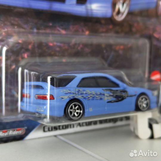 Hot Wheels premium Custom Acura lntegra Sedan Fast