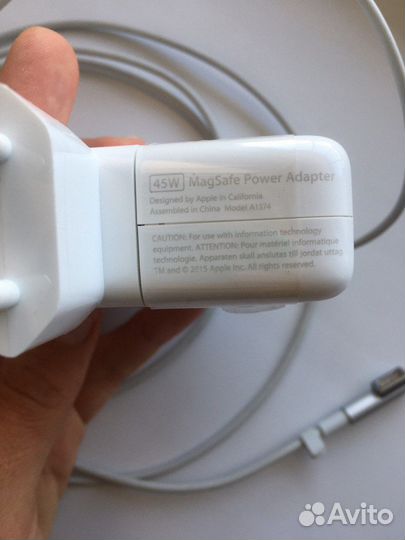 Apple MagSafe Power Adapter 45W A1374 (Оригинал)