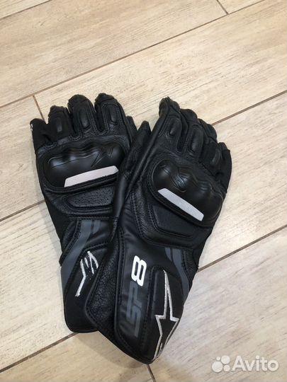 Мото перчатки alpinestars sp-8 v2 leather gloves