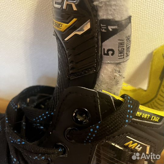 Хоккейные коньки bauer supreme m 4, р. 5,0; fit1