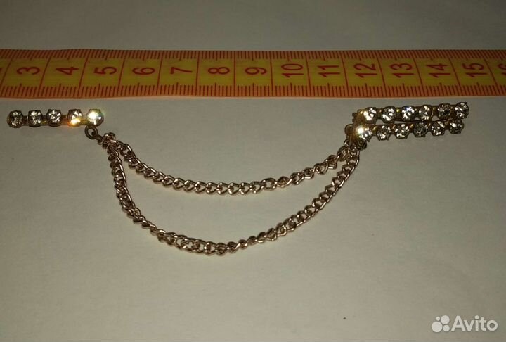 Винтажные броши 6 штук