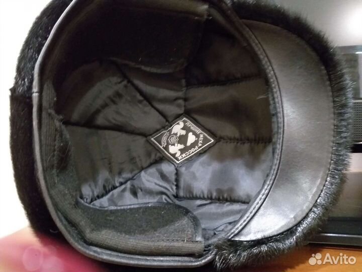 Меховая мужская кепкаи нерпы