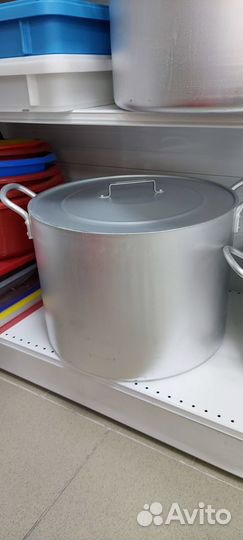 Кастрюля алюминиевая новая