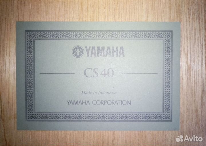 Классическая гитара Yamaha c40 3/4