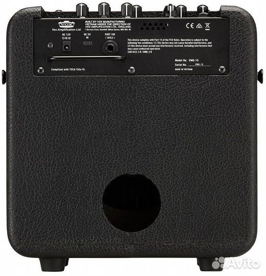 Портативный комбоусилитель Vox mini GO 10