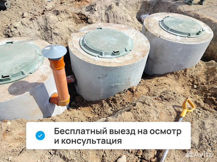 Септик / под ключ / монтаж за 1 день