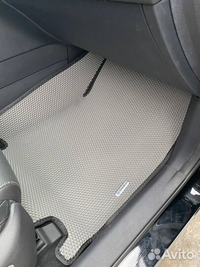 Коврики EVA 3Д на CganganCS75 Plus серый+черный