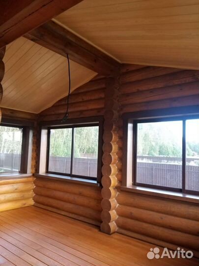 Внутренняя отделка деревянного дома Полы Потолки