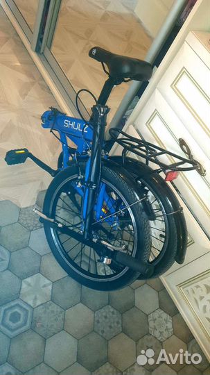 Складной велосипед shulz с сумкой